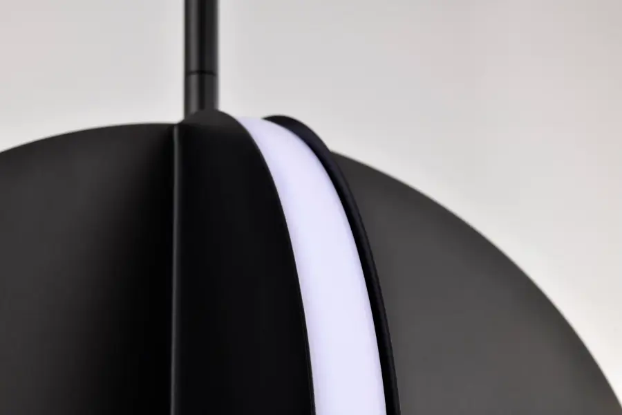 Blaine 13-Inch LED Pendant in Matte Black - Image 11