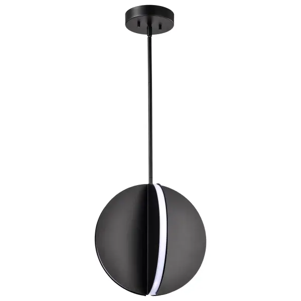 Blaine 13-Inch LED Pendant in Matte Black - Image 5