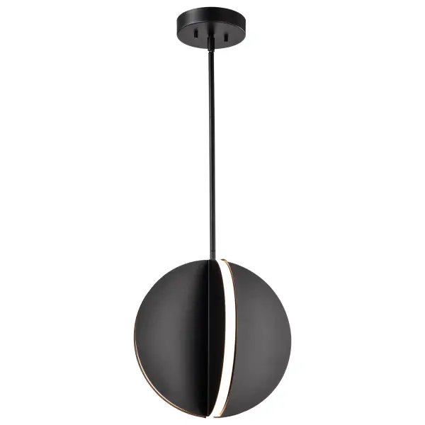 Blaine 13-Inch LED Pendant in Matte Black - Image 6