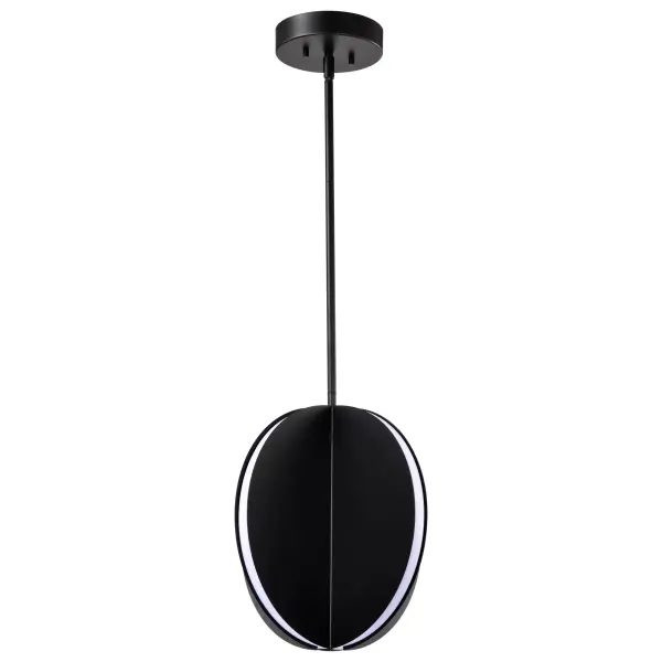Blaine 13-Inch LED Pendant in Matte Black - Image 7
