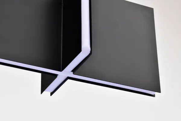Blaine 38-Inch LED Island Pendant in Matte Black - Image 14