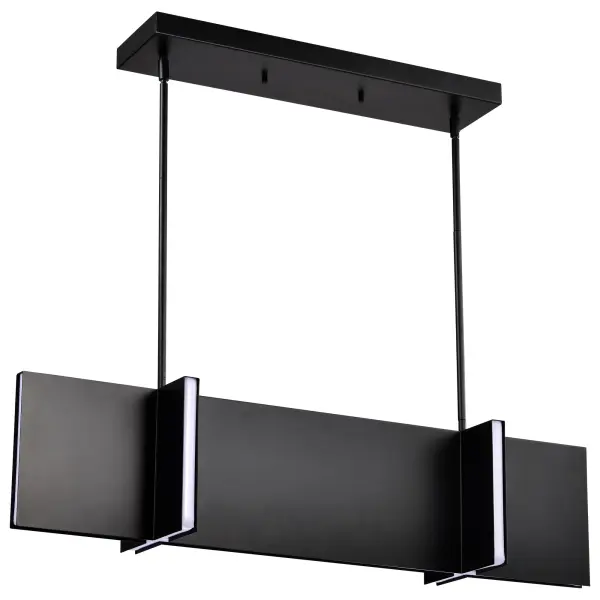 Blaine 38-Inch LED Island Pendant in Matte Black - Image 5