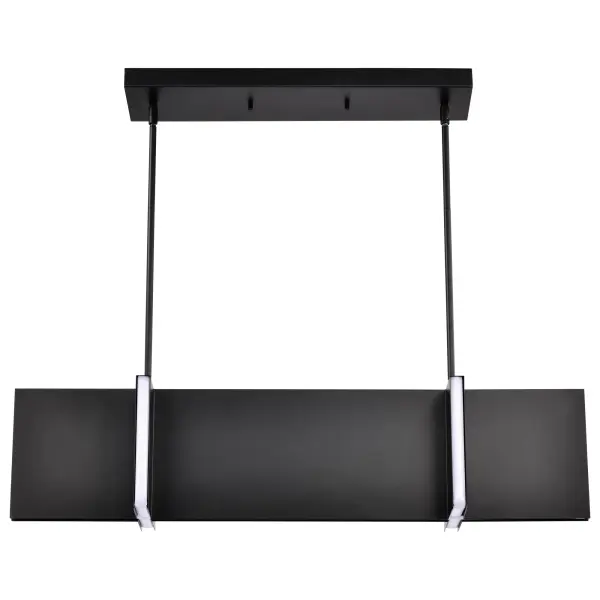 Blaine 38-Inch LED Island Pendant in Matte Black - Image 9