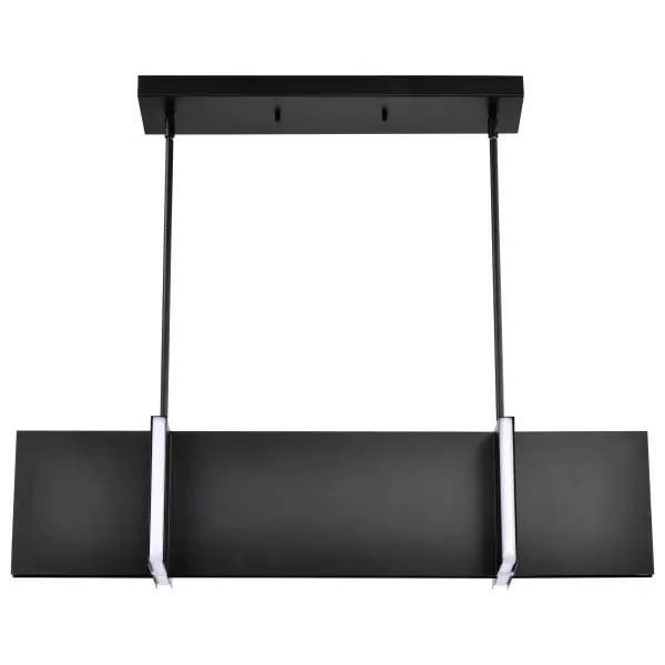 Blaine 38-Inch LED Island Pendant in Matte Black - Image 10