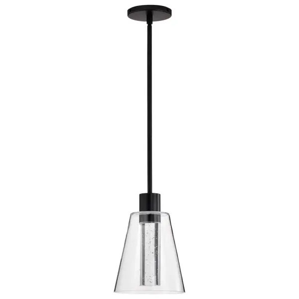 Aura 7" LED Pendant with K9 Bubble Crystal - Image 5