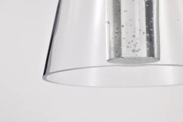Aura 7" LED Pendant with K9 Bubble Crystal - Image 9