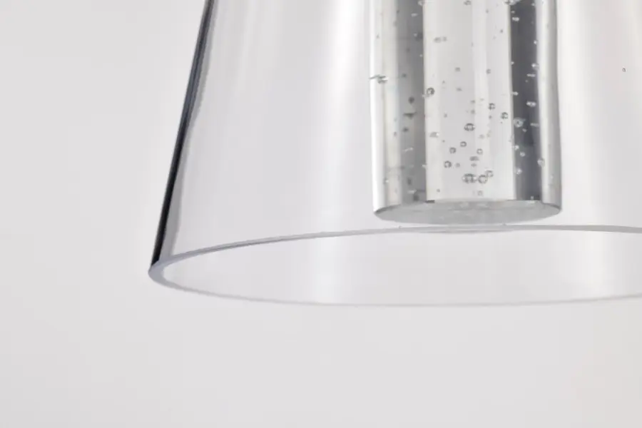 Aura 7" LED Pendant with K9 Bubble Crystal - Image 9