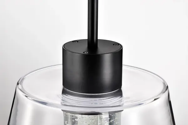Aura 12" LED Pendant with K9 Bubble Crystal - Image 11