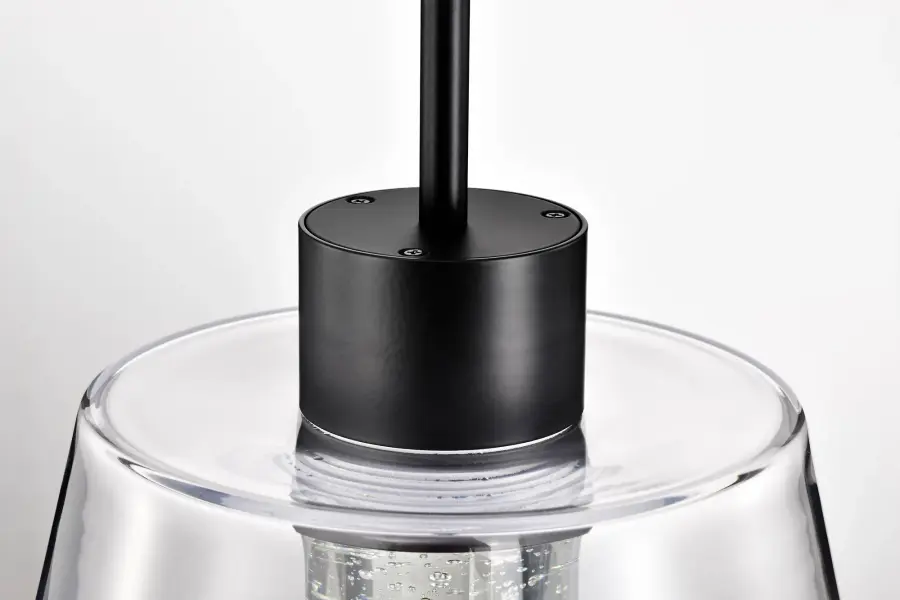 Aura 12" LED Pendant with K9 Bubble Crystal - Image 11