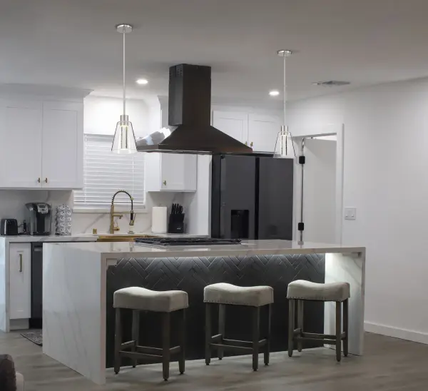 Aura 7" LED Pendant with K9 Bubble Crystal - Image 2