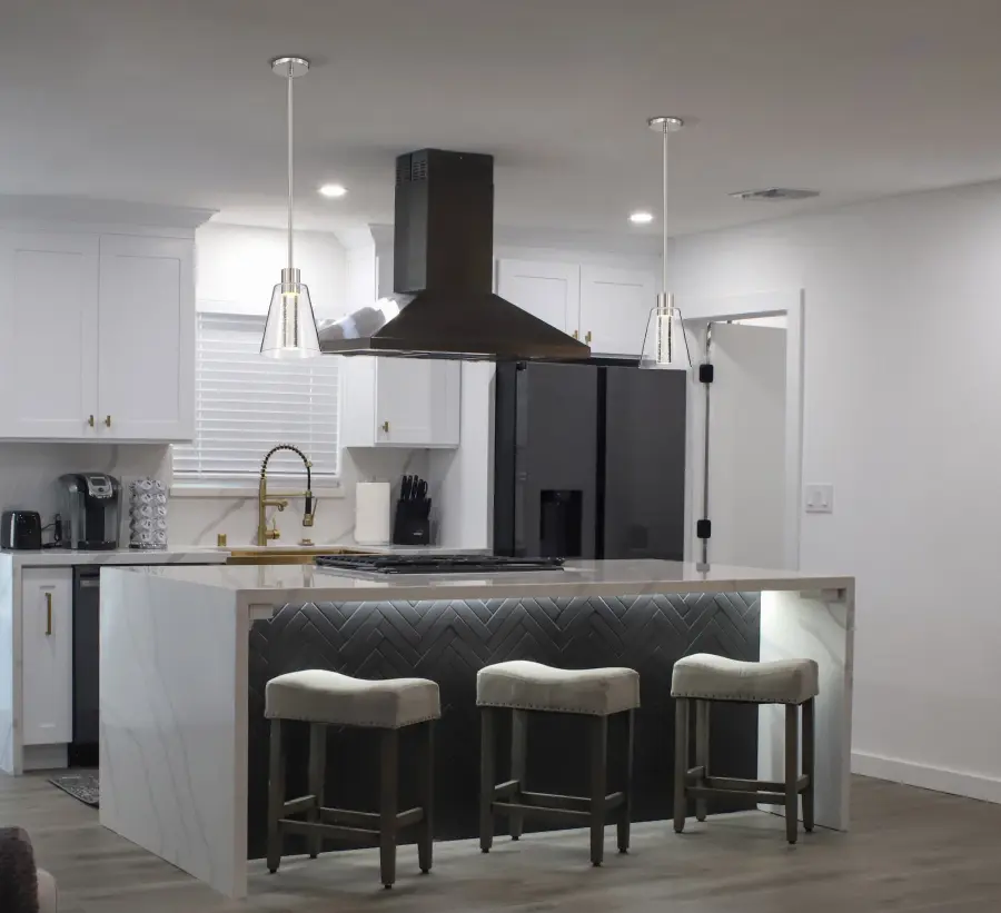 Aura 7" LED Pendant with K9 Bubble Crystal - Image 2