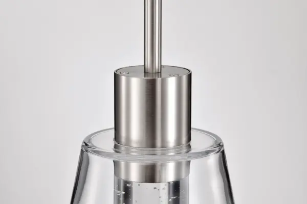 Aura 7" LED Pendant with K9 Bubble Crystal - Image 11