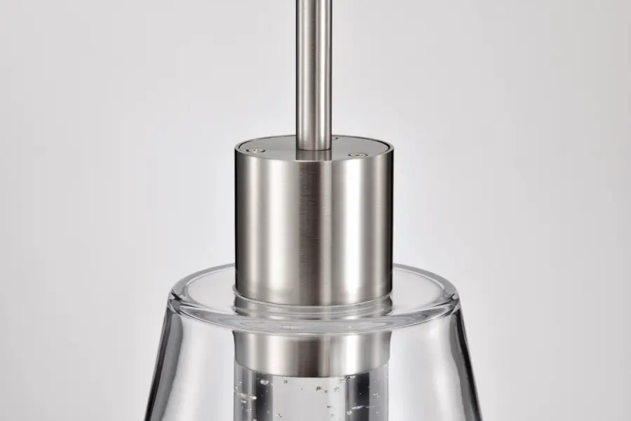 Aura 7" LED Pendant with K9 Bubble Crystal - Image 11