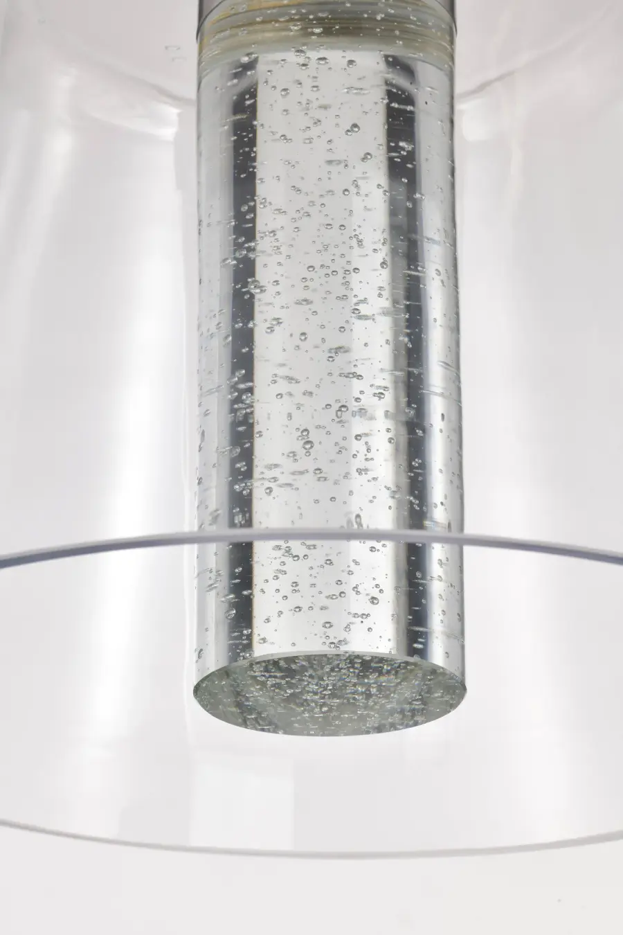 Aura 12" LED Pendant with K9 Bubble Crystal - Image 11