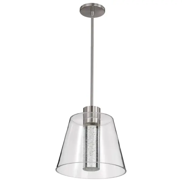 Aura 12" LED Pendant with K9 Bubble Crystal - Image 7