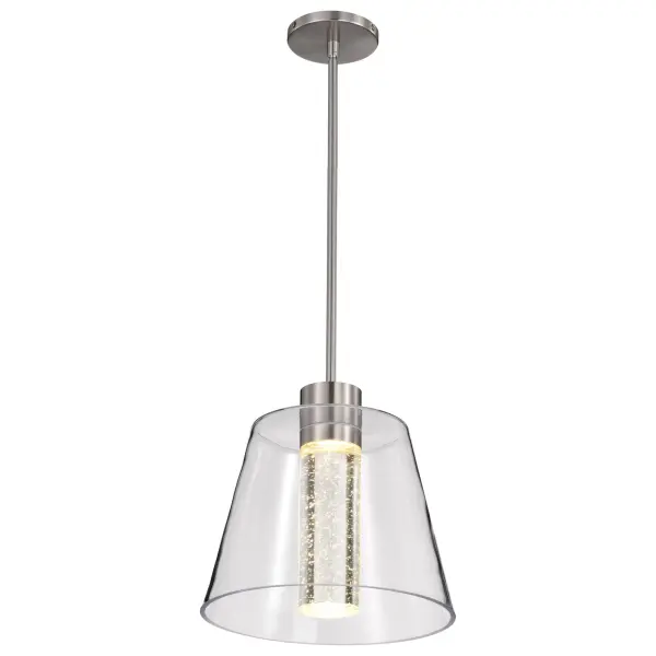 Aura 12" LED Pendant with K9 Bubble Crystal - Image 8