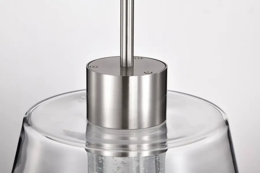 Aura 12" LED Pendant with K9 Bubble Crystal - Image 10