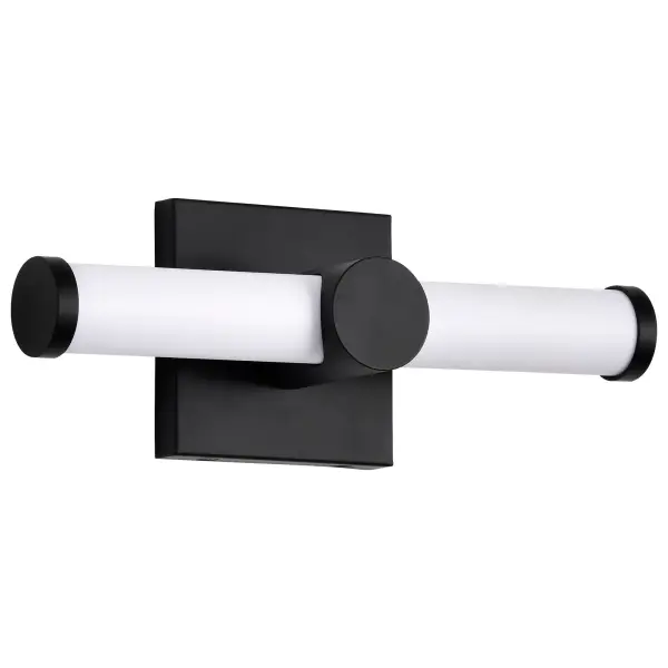 Bowman 12" LED Vanity Light in Matte Black - Image 1
