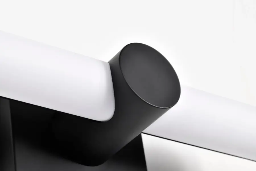 Bowman 12" LED Vanity Light in Matte Black - Image 12
