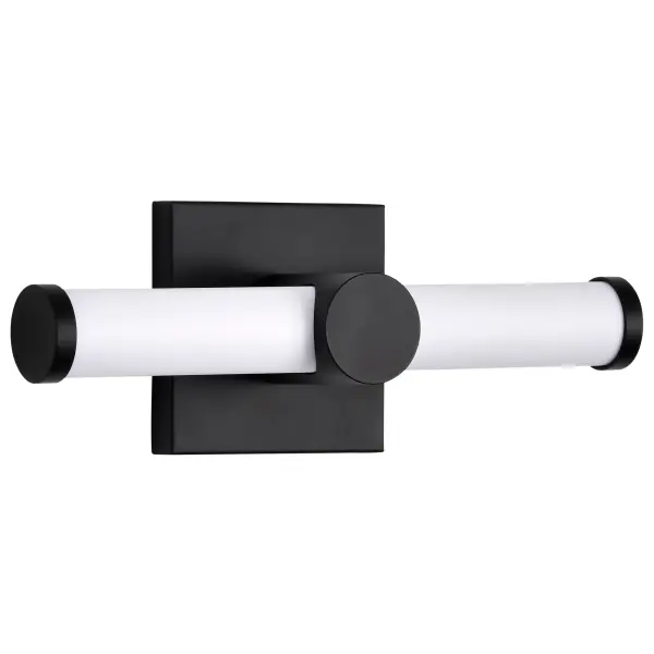 Bowman 12" LED Vanity Light in Matte Black - Image 5