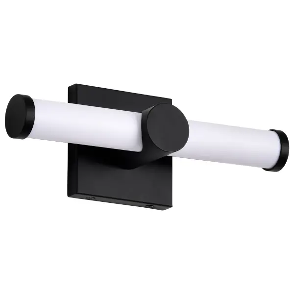 Bowman 12" LED Vanity Light in Matte Black - Image 7