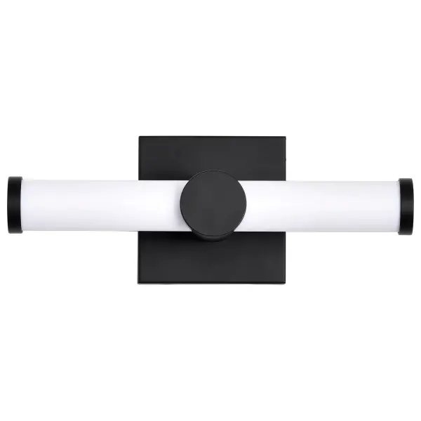 Bowman 12" LED Vanity Light in Matte Black - Image 9