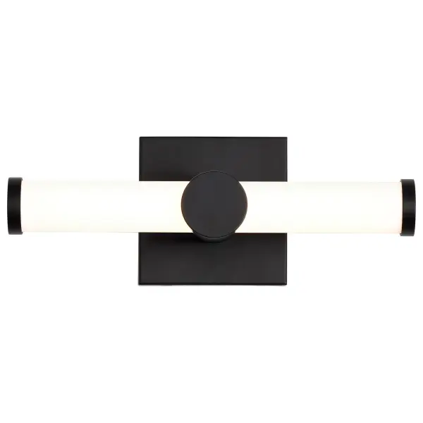 Bowman 12" LED Vanity Light in Matte Black - Image 10