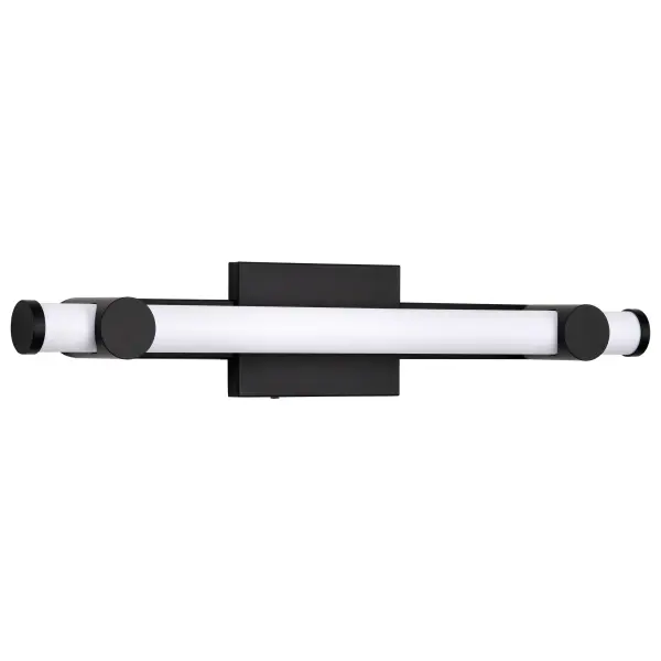 Bowman 24-Inch LED Vanity Light in Matte Black - Image 5