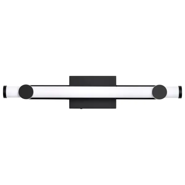 Bowman 24-Inch LED Vanity Light in Matte Black - Image 7