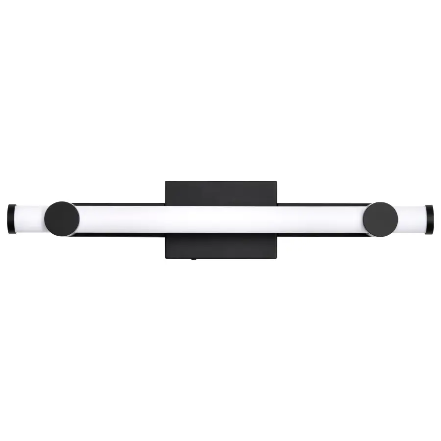 Bowman 24-Inch LED Vanity Light in Matte Black - Image 7