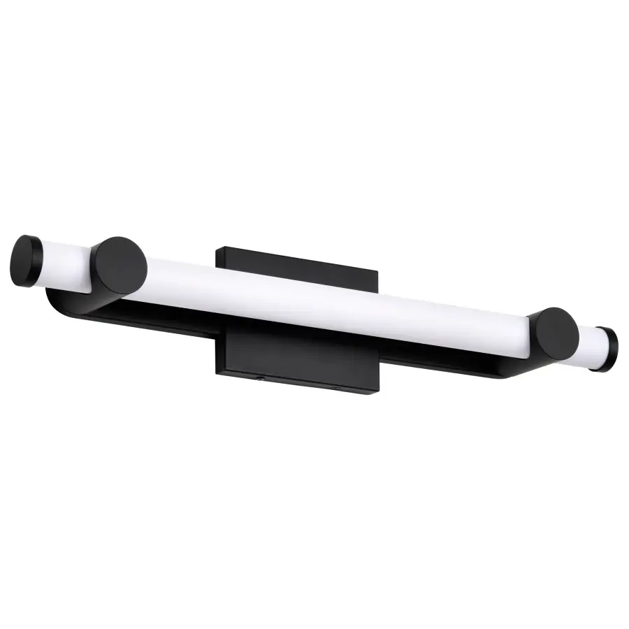 Bowman 24-Inch LED Vanity Light in Matte Black - Image 9