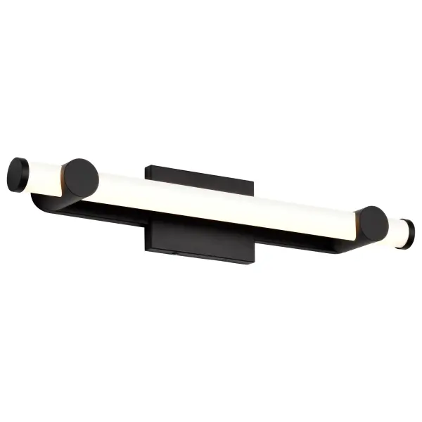 Bowman 24-Inch LED Vanity Light in Matte Black - Image 10