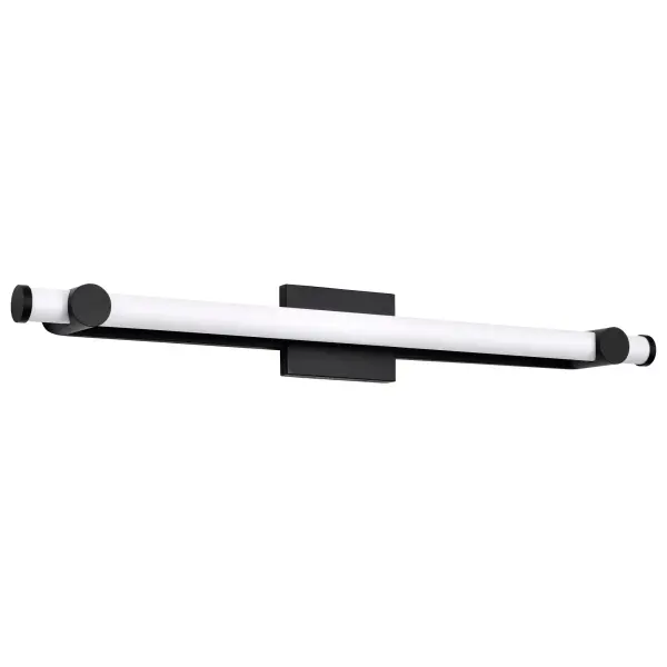 Bowman 36-Inch LED Vanity Light in Matte Black - Image 1