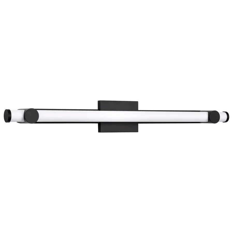 Bowman 36-Inch LED Vanity Light in Matte Black - Image 5