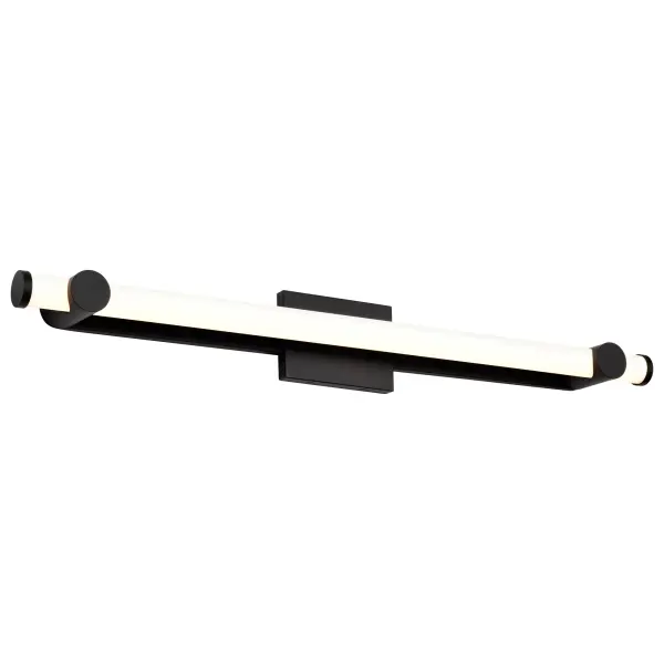 Bowman 36-Inch LED Vanity Light in Matte Black - Image 8