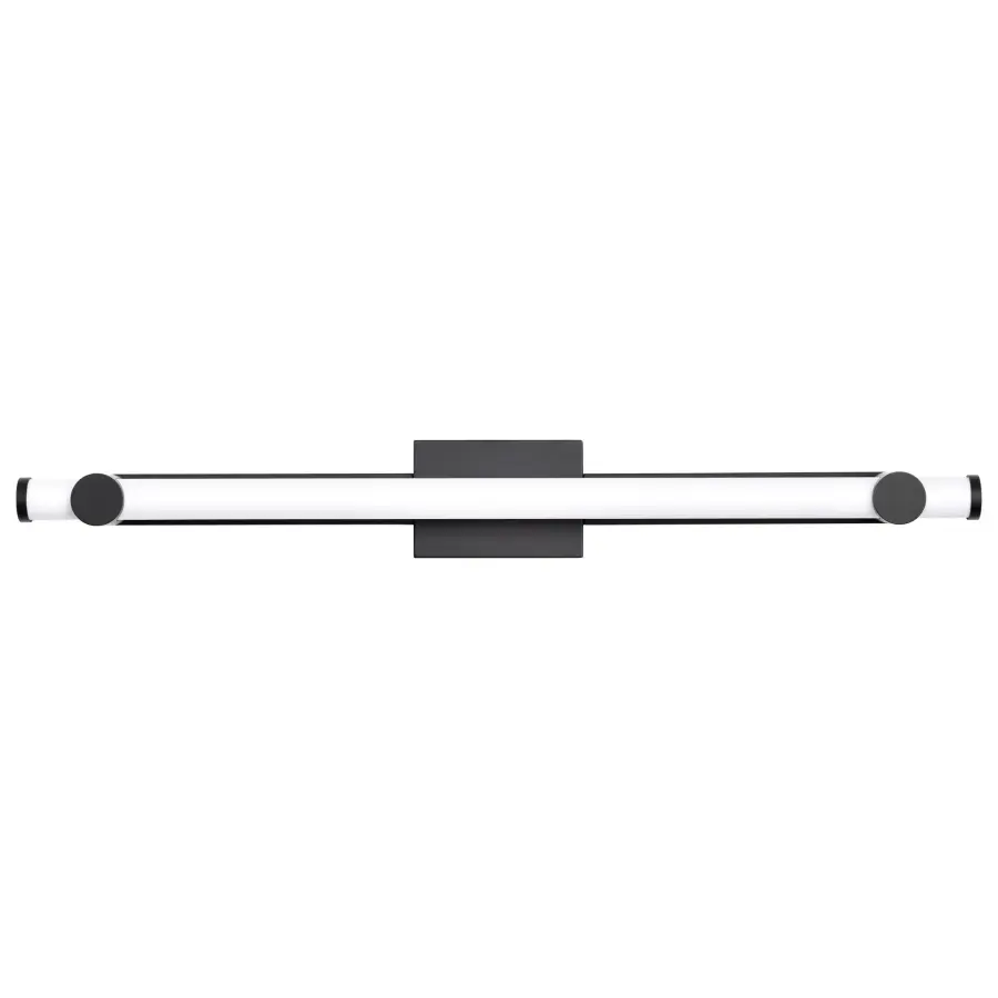 Bowman 36-Inch LED Vanity Light in Matte Black - Image 9