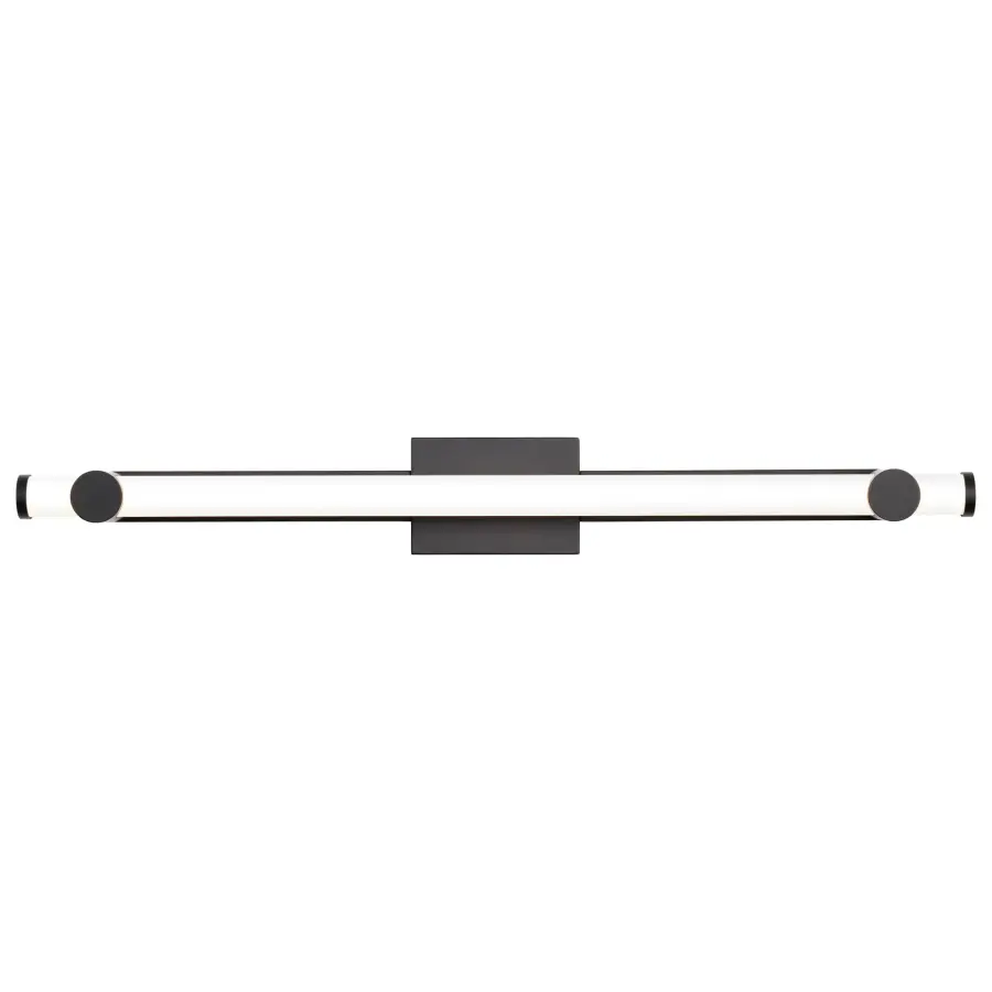 Bowman 36-Inch LED Vanity Light in Matte Black - Image 10