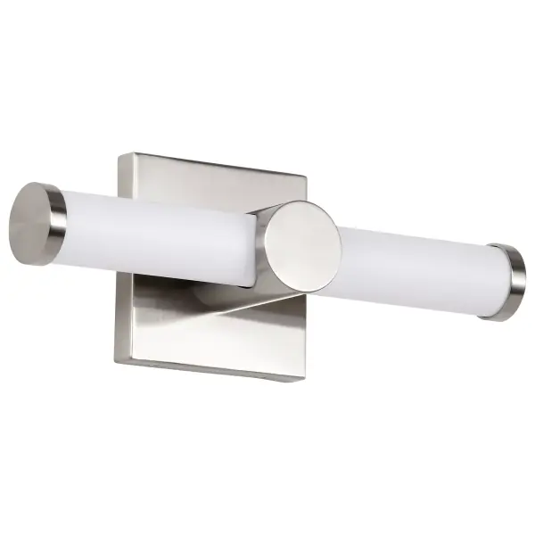 Bowman 12" LED Vanity Light in Brushed Nickel - Image 1