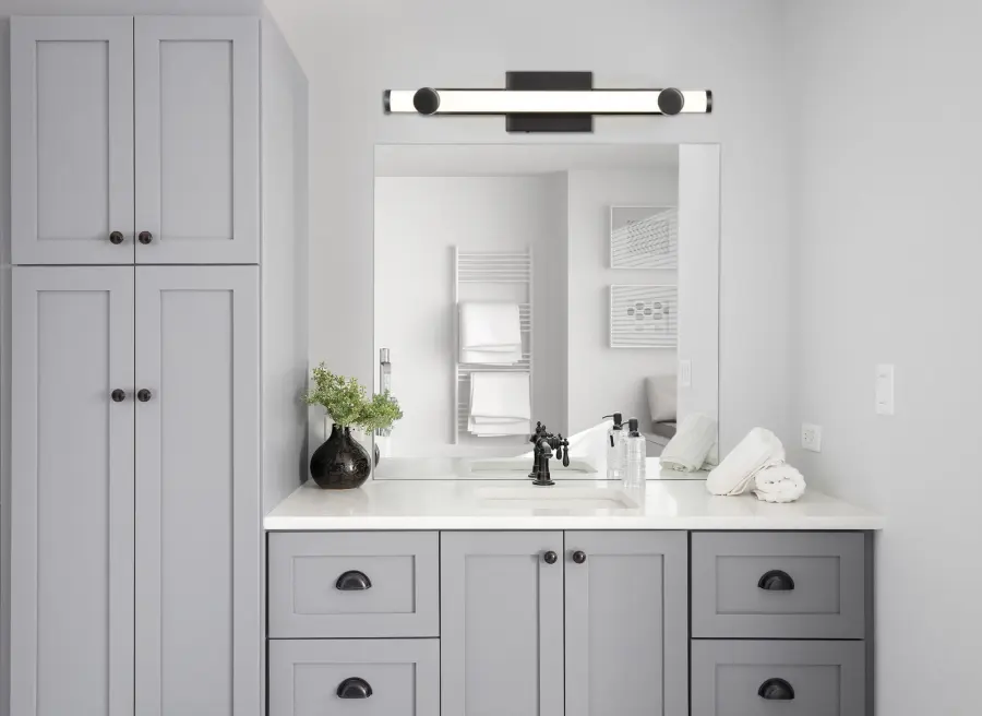 Bowman 24-Inch LED Vanity Light in Brushed Nickel - Image 17
