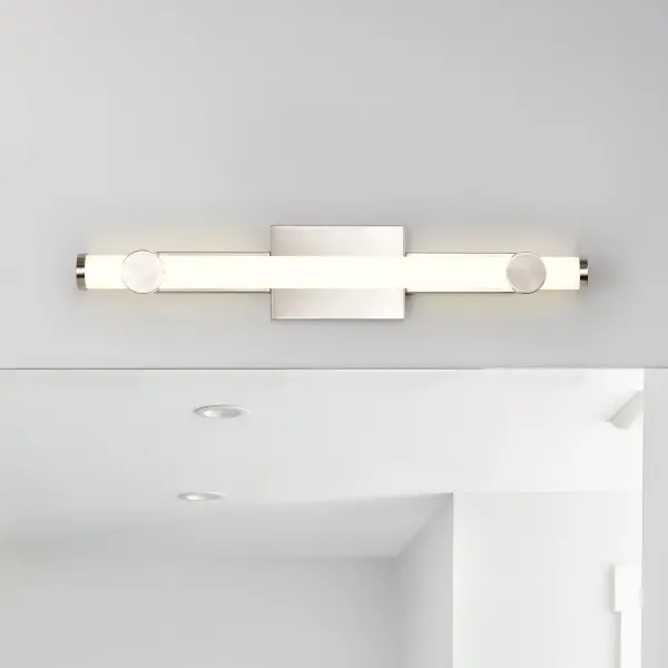 Bowman 24-Inch LED Vanity Light in Brushed Nickel - Image 3