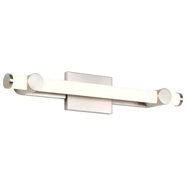 Bowman 24-Inch LED Vanity Light in Brushed Nickel - Image 4