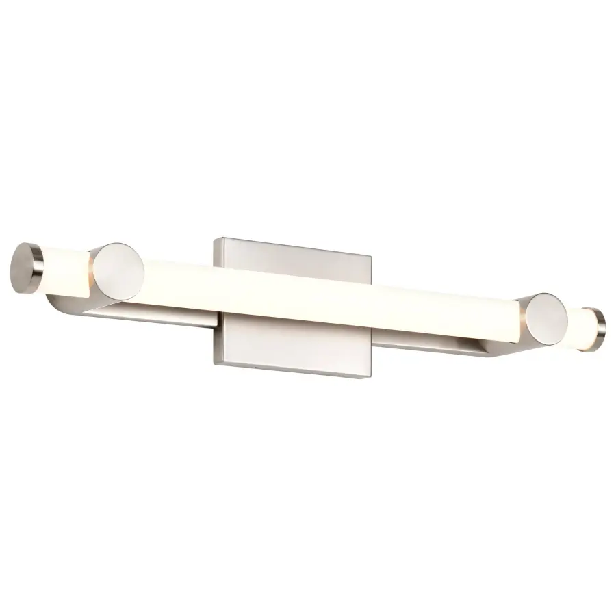 Bowman 24-Inch LED Vanity Light in Brushed Nickel - Image 4