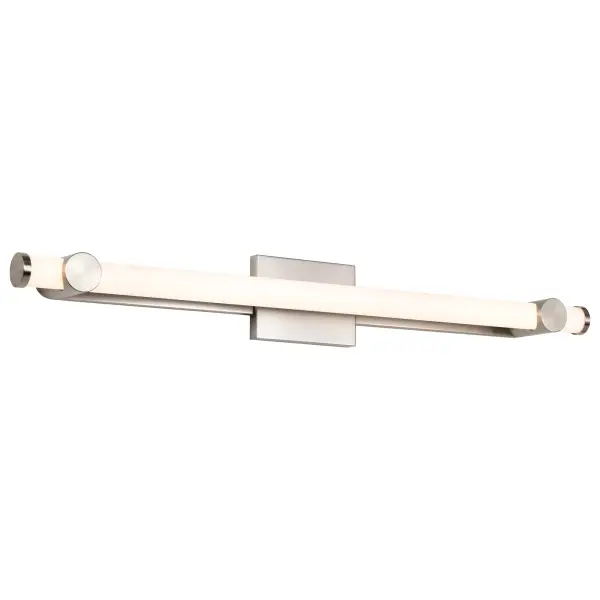 Bowman 36-Inch LED Vanity Light in Brushed Nickel - Image 4