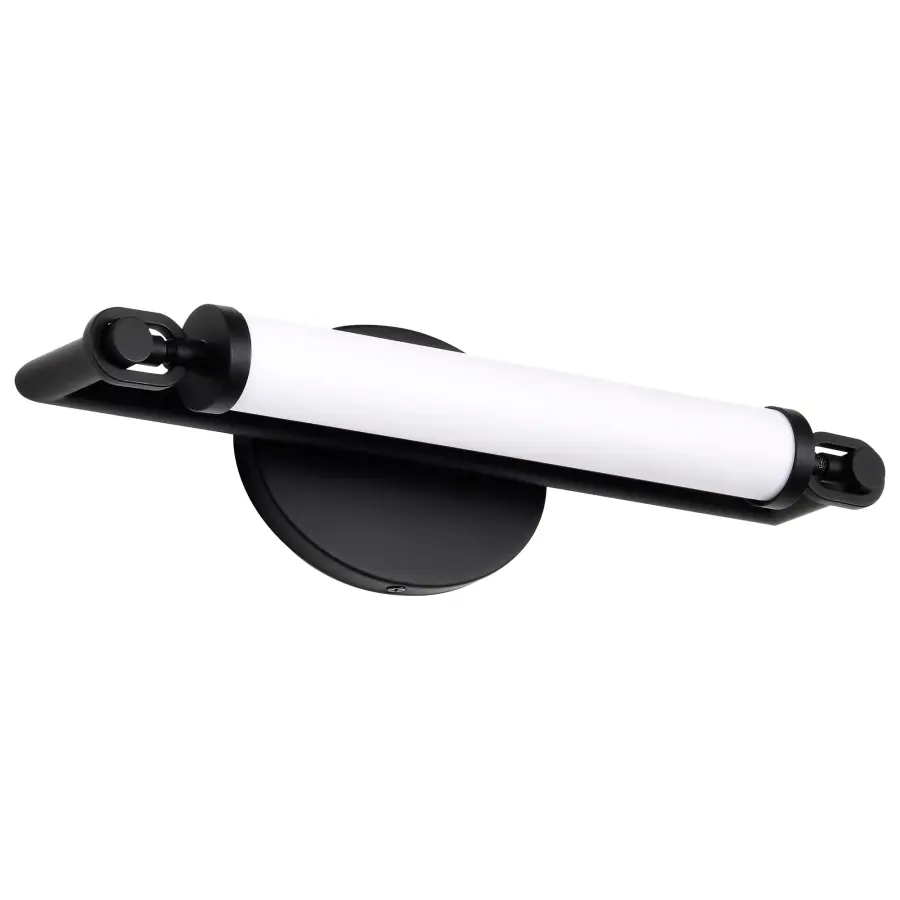 Edgeworth 16-Inch LED Vanity Light in Matte Black - Image 7