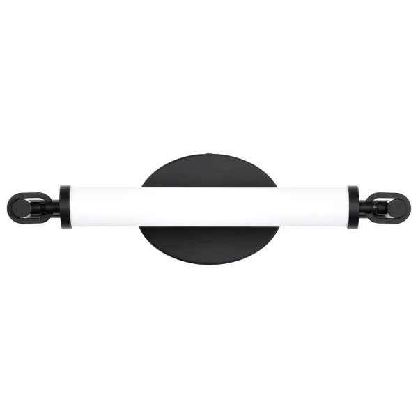 Edgeworth 16-Inch LED Vanity Light in Matte Black - Image 9