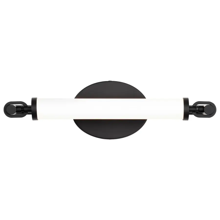 Edgeworth 16-Inch LED Vanity Light in Matte Black - Image 10