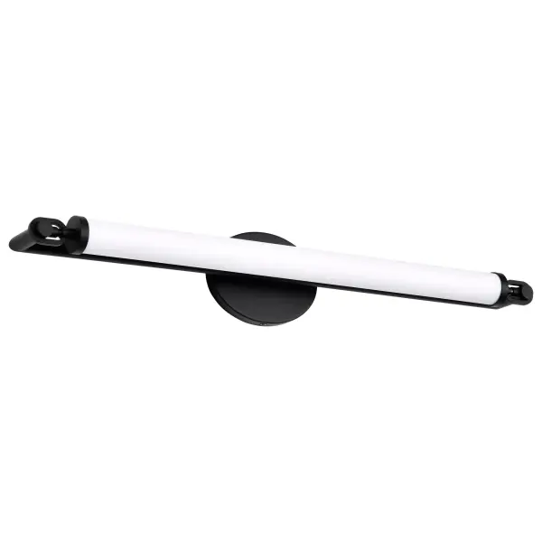 Edgeworth 28-Inch LED Vanity Light in Matte Black - Image 5