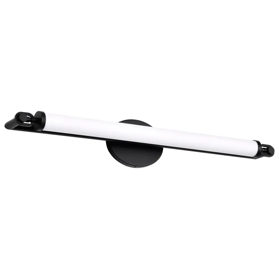 Edgeworth 28-Inch LED Vanity Light in Matte Black - Image 5