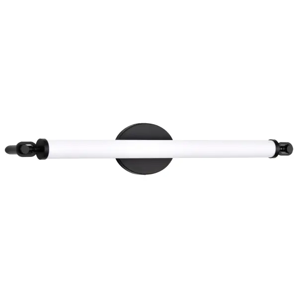 Edgeworth 28-Inch LED Vanity Light in Matte Black - Image 7