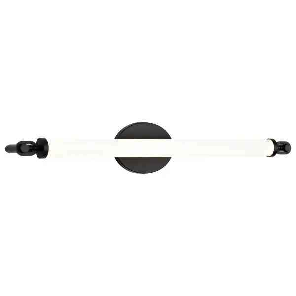 Edgeworth 28-Inch LED Vanity Light in Matte Black - Image 8